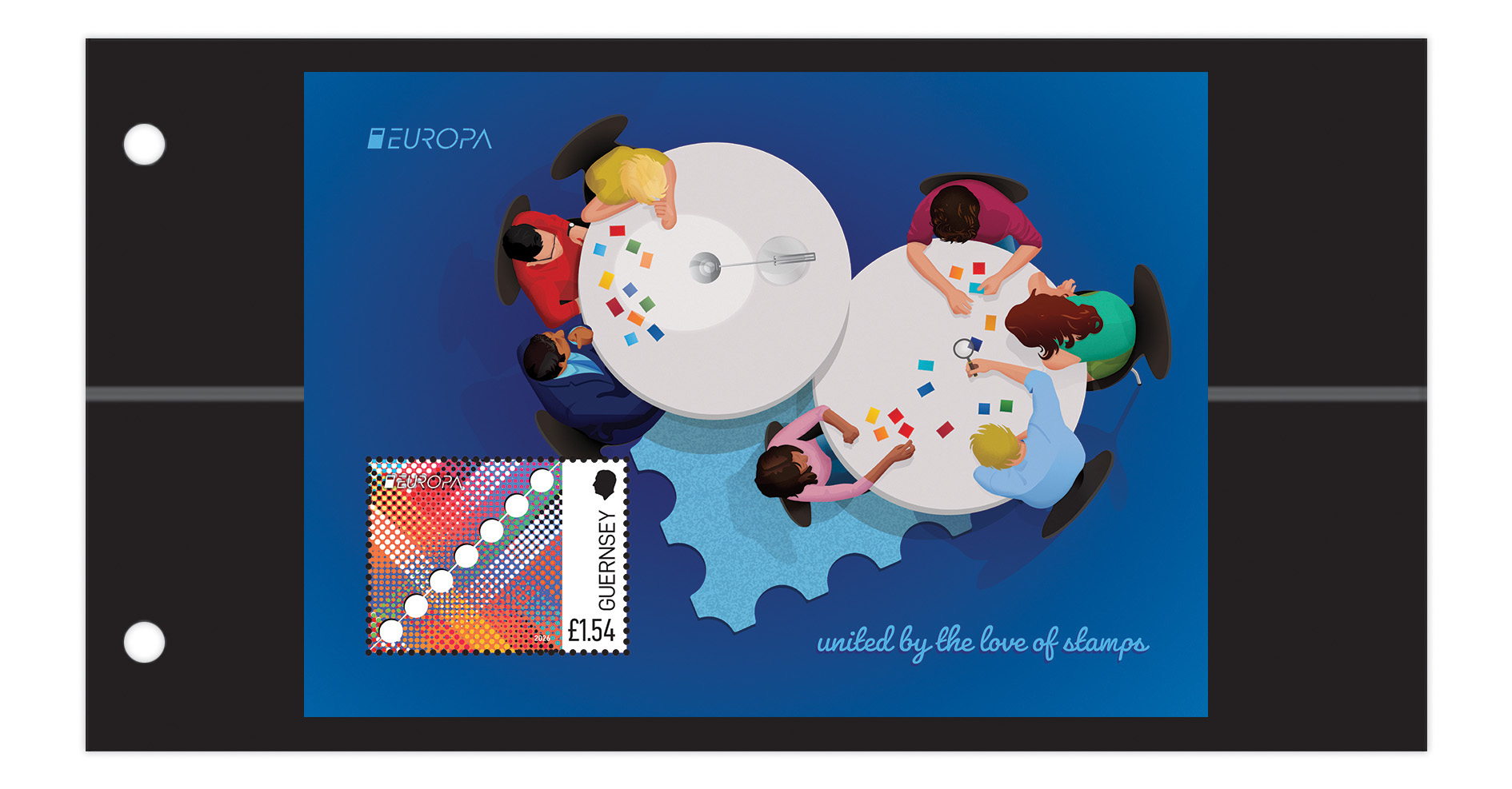 Mini-Souvenir Sheet and Pack Insert